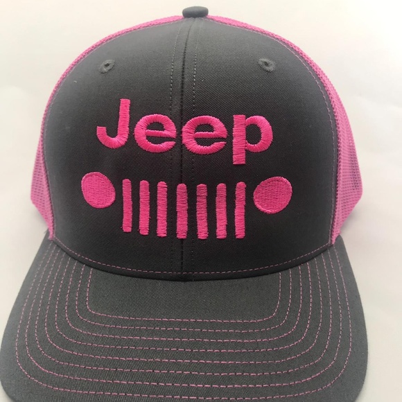 Pink Jeep Hat - Picture 1 of 6